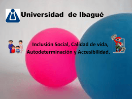 INCLUSION-SOCIAL - Universidad de Ibagué