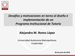 presentación ppt - Universidad Autónoma Metropolitana