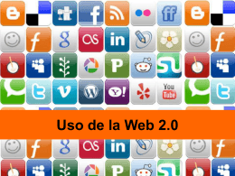 Uso de la Web 2.0