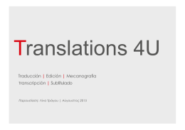 Print - Translations 4 U