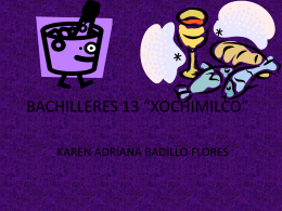 BACHILLERES 13 *XOCHIMILCO*