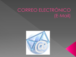 CORREO ELECTRÓNICO (E-Mail)