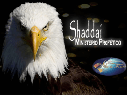 Ministerio profético - Shaddai Ministerio Profetico
