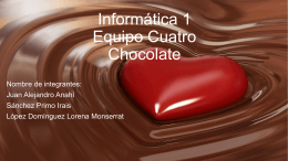 i Equipo Cuatro Chocolate