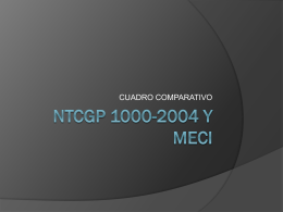 NTCGP 1000-2004 Y MECI