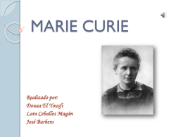 Marie Curie - WordPress.com