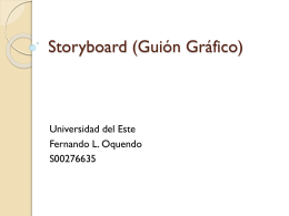 Storyboard (Guión Gráfico)