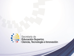Diapositiva 1 - Ciencia y Tecnología