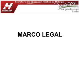 PRESENTACION MARCO LEGAL SIST EVAL