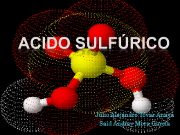 Acido Sulfrico