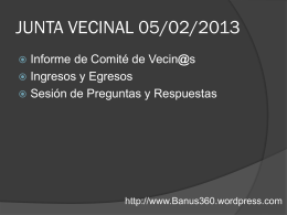 Presentacion Banus COMITE DE VECINOS 05 02