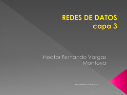 REDES DE DATOS capa 3 - IUE-Redes-de