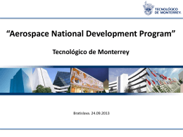 Aerospace National Development Program