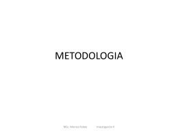 METODOLOGIA - WordPress.com