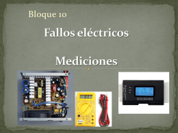 Fallos eléctricos Mediciones - Ciudaddelosmuchachos-SMR