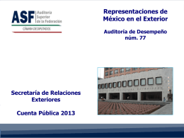 Diapositiva 1 - Auditoría Superior de la Federación