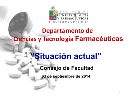 Presentacion_DCTF - Facultad de Ciencias Quimicas y