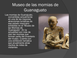 Museo de las momias de Guanaguato
