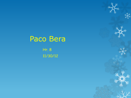 Paco Bera