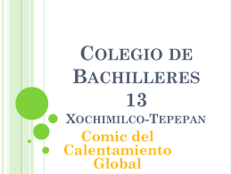 Colegio de Bachilleres 13 Xochimilco-Tepepan Comic del