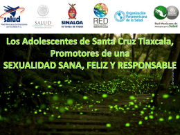 Santa Cruz Tlaxcala - Dirección General de Promoción de la Salud