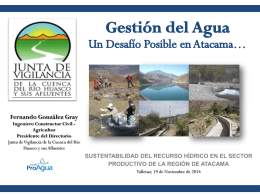 Junta de Vigilancia de la Cuenca del Río Huasco y sus Afluentes
