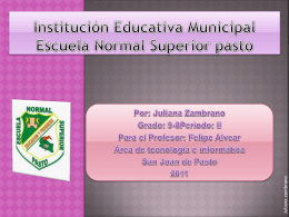 Institución Educativa Municipal Escuela Normal Superior pasto