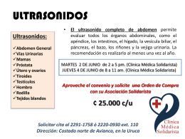 Clínica Médica Solidarista 2015