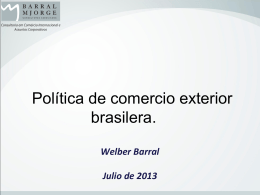 Presentacion Welber Barral 23-07-2013