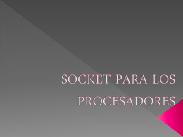 SOCKET PARA LOS PROCESADORES - tecsis-m-3