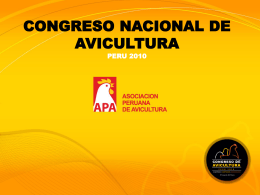 Diapositiva 1 - Asociación Peruana de Avicultura