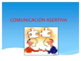 COMUNICACIÓN ASERTIVA MARTHA TORRES