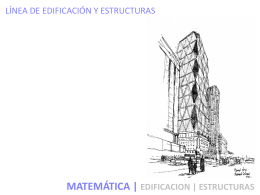 Matemáticas II - Escuela de Arquitectura