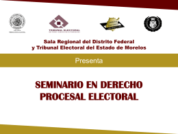 Presentación1 - Tribunal Estatal Electoral