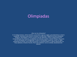 olimpiadas - Wikispaces