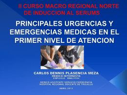Dr. Carlos Dennis Plasencia Meza - CMP