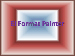 El Format Painter