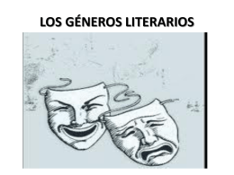 LOS GÉNEROS LITERARIOS - clases-sk