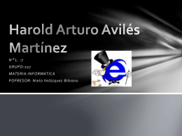 Nieto Velázquez Bibiano Harold Arturo Avilés