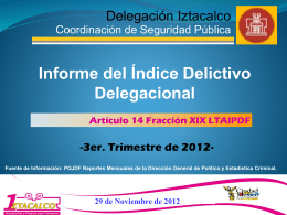 3 - Delegación Iztacalco