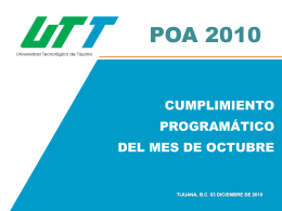 POA 2003 - Universidad Tecnologica de Tijuana