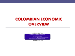 análisis de coyuntura económica - Andrés Mauricio Ramírez Pulido