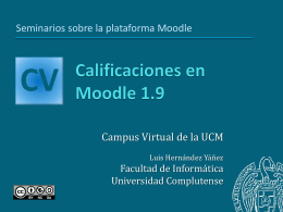 Calificaciones - Facultad de Informática