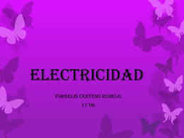 electricidad - yorgelis centeno
