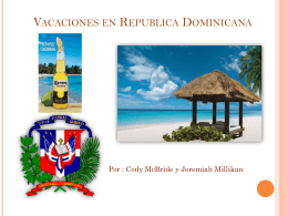 Vacaciones en Republica Dominicana
