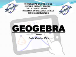 webquest geogebra - maestría en didáctica de las ciencias naturales
