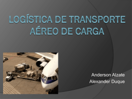 Logistica de transporte aereo de carga (429211)