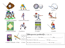 ML 428- Baseball Vocabulary