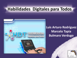 presentacion HDT TEMA 5
