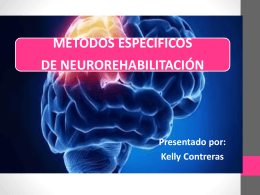 Metodos de Neurorehabilitacion